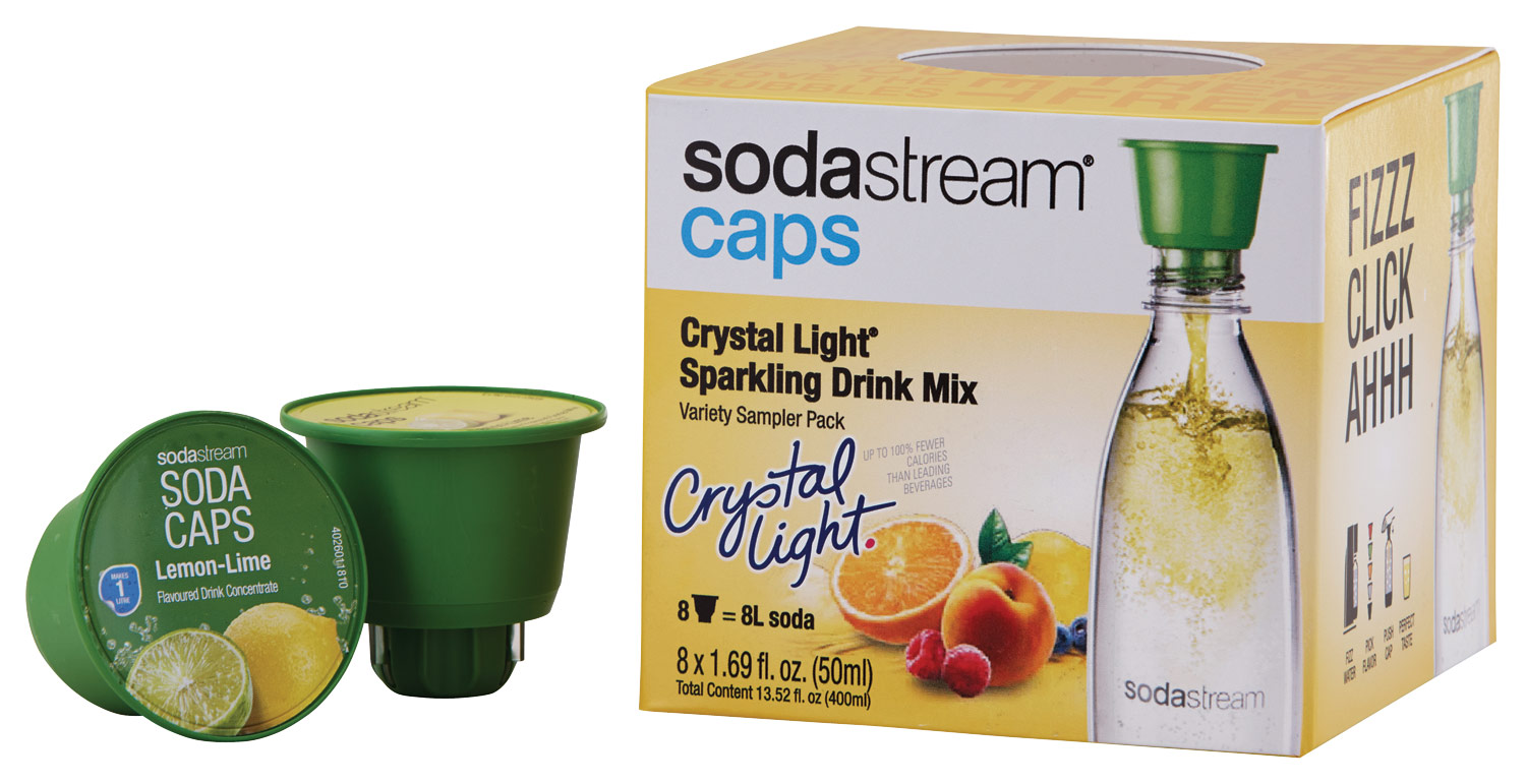 Pack 8 capsules de sirop Sodastream cola light - 30925759 - SODASTREAM