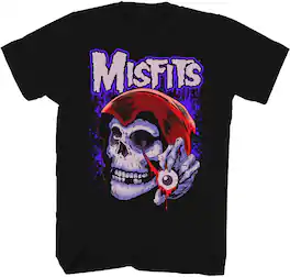 PopMarket - Misfits - Misfits - Evil Eye Fiend T-Shirt - 3XL Black TS0001MISA6 - APPAREL - Multicolor