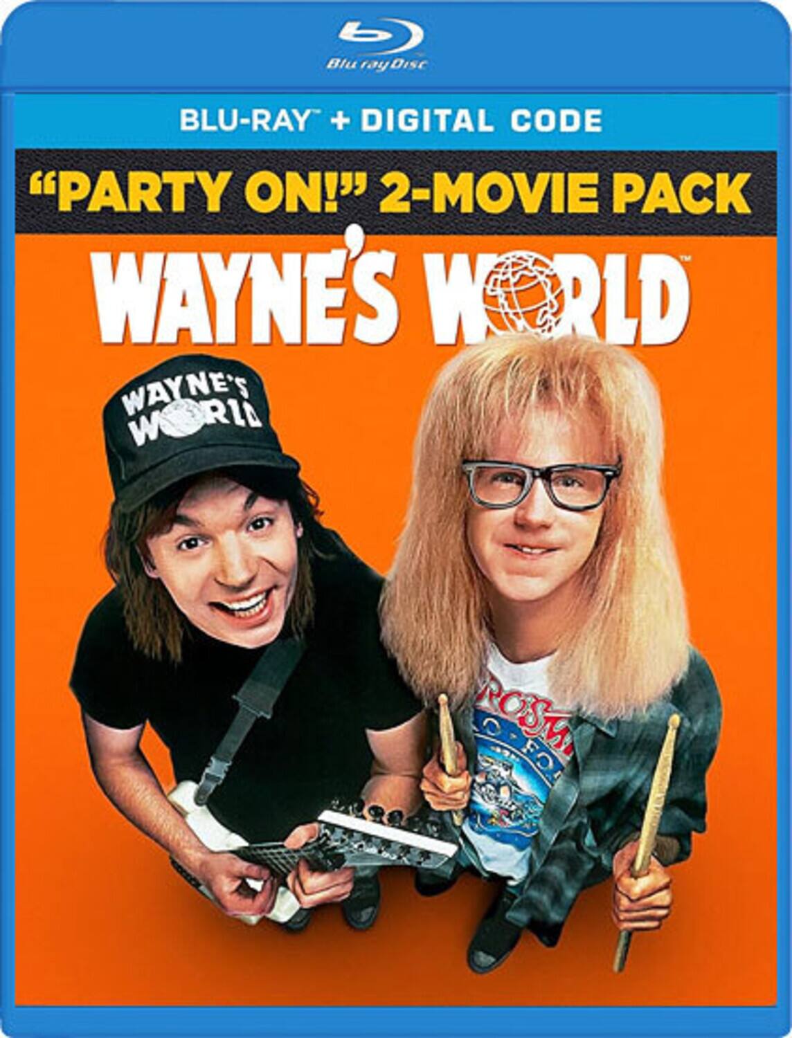 Wayne's World "Party On!" 2-Movie Pack   - BLU-RAY