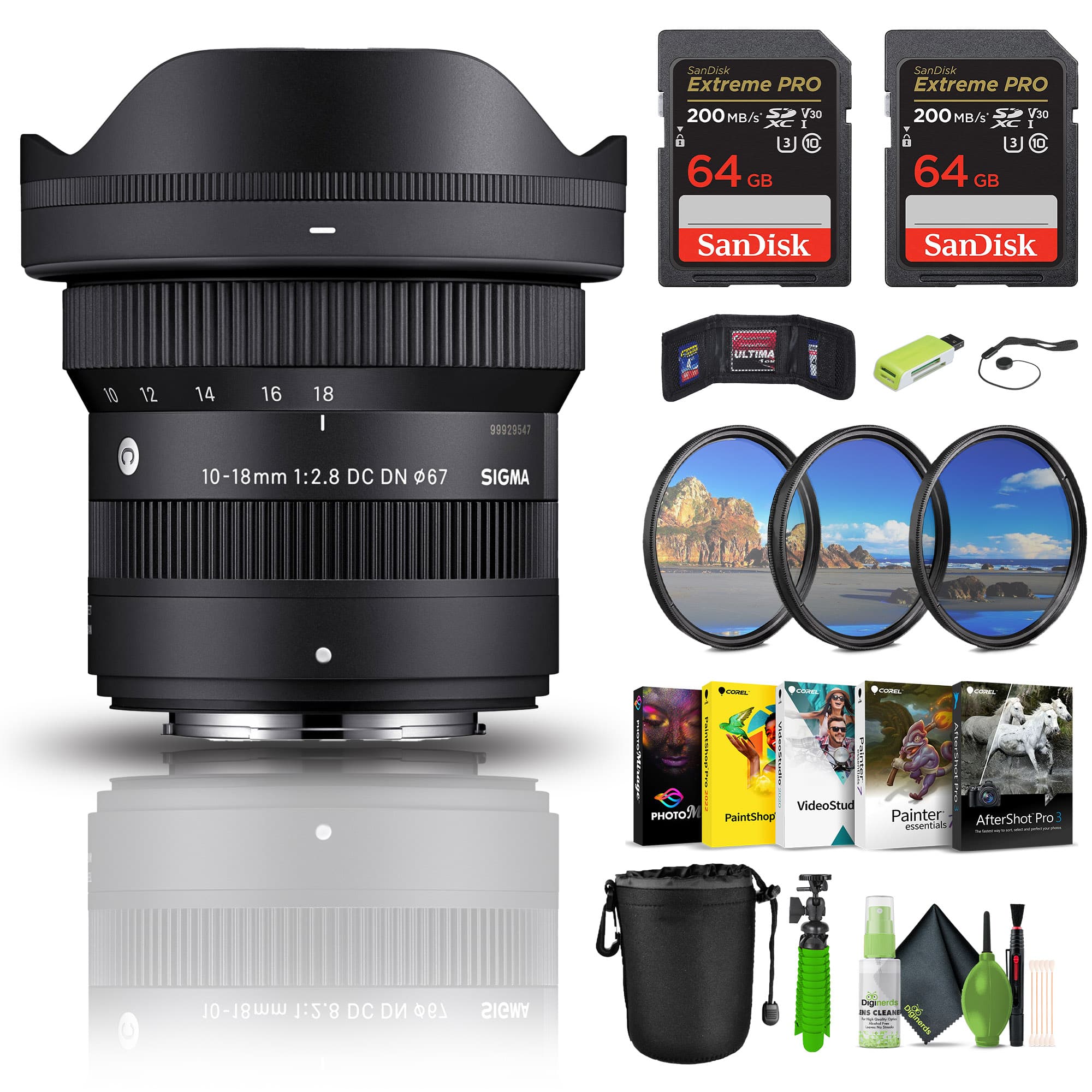 Sigma - 10-18mm F2.8 DC DN (X Mountt) - Black