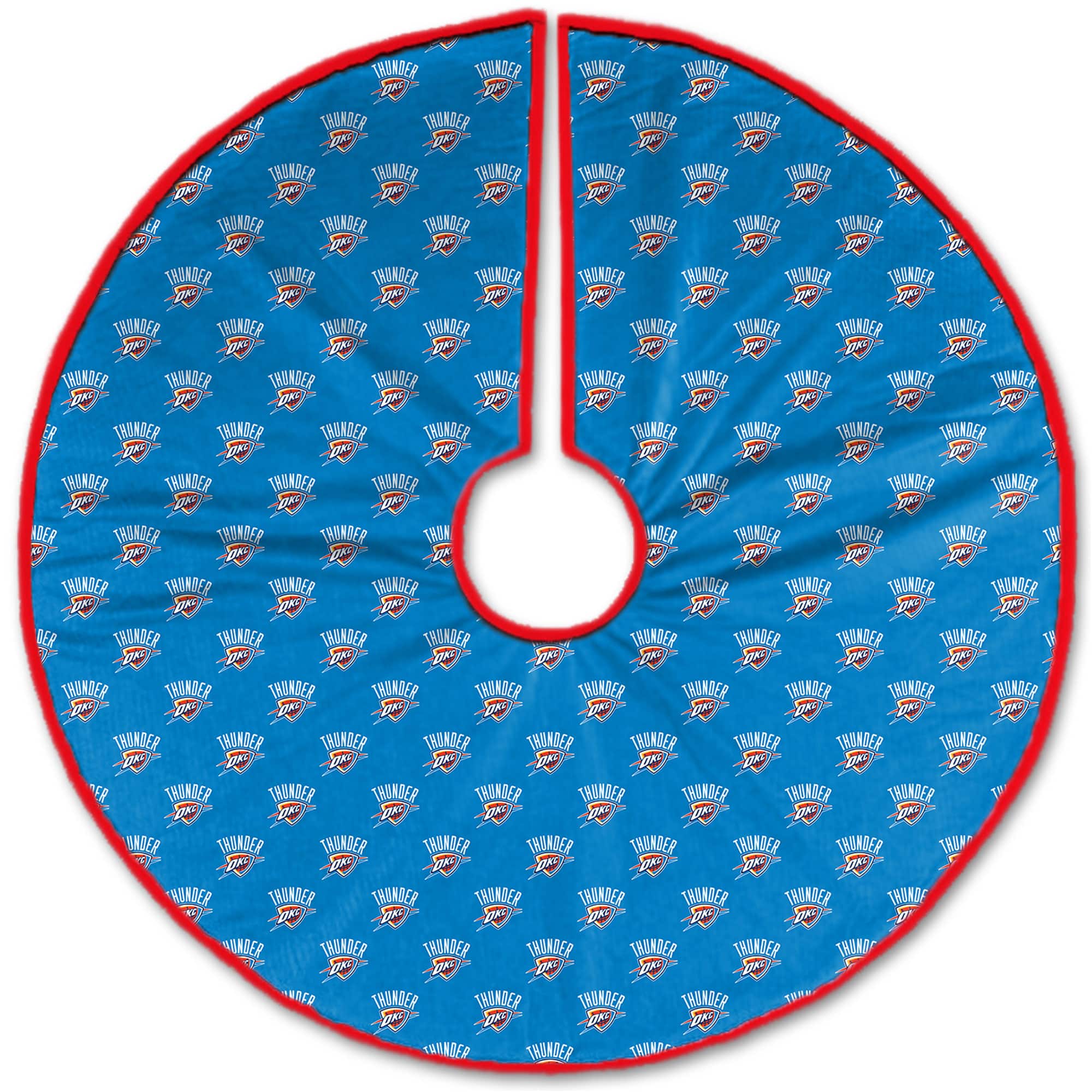 Pegasus - Oklahoma City Thunder Microplush Christmas Tree Skirt - Multicolor