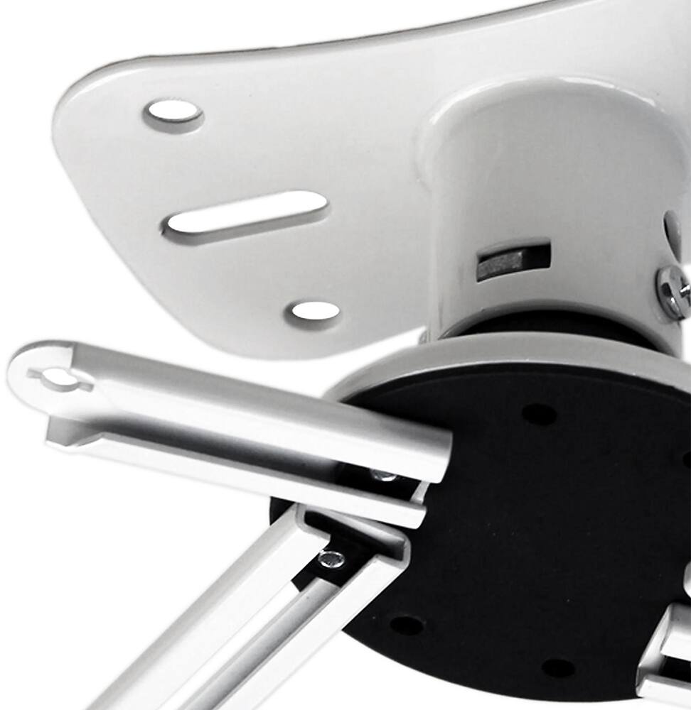 Alt View 12. Kanto - Universal Projector Ceiling Mount - White.