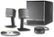 Alt View Standard 1. Bose® - Companion® 3 Series II Multimedia Speaker System (3-Piece) - Graphite/Silver.
