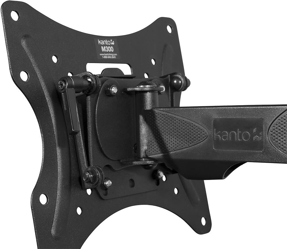 Alt View 15. Kanto - Full-Motion Wall Mount for Most 26" - 55" Flat-Panel TVs - Black.