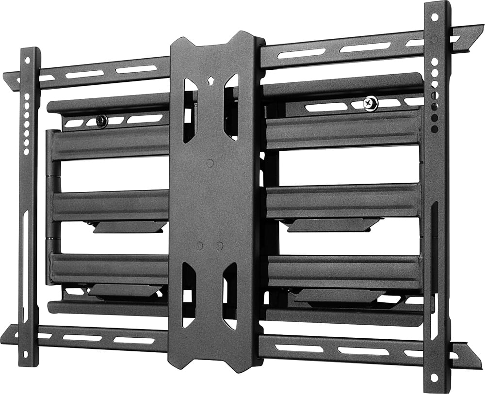 Alt View 12. Kanto - Full-Motion TV Wall Mount for Most 37" - 75" TVs - Extends 21.8" - Black.