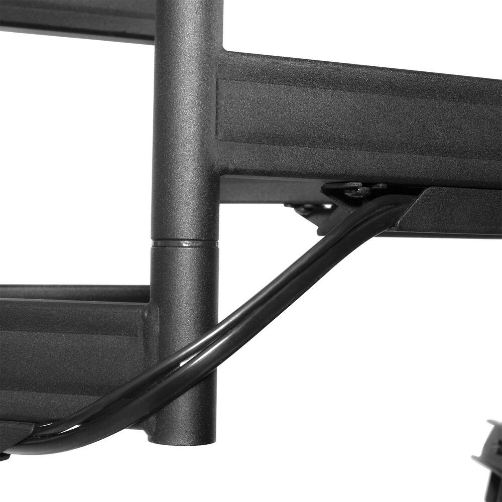 Alt View 14. Kanto - Full-Motion TV Wall Mount for Most 37" - 75" TVs - Extends 21.8" - Black.