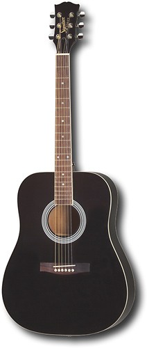  Maestro by Gibson - 6-String Full-Size Acoustic Guitar - Black
