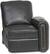 Angle Standard. Berkline - Leather Home Theater Recliner with Right Curved Arm.