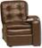 Angle Standard. Berkline - Leather Home Theater Recliner with Right Curved Arm.