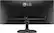Back. LG - 29" IPS LED HD 21:9 UltraWide Monitor - Black.