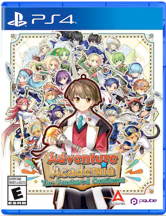 Front. PQube - Adventure Academia: The Fractured Continent. - E (Everyone)