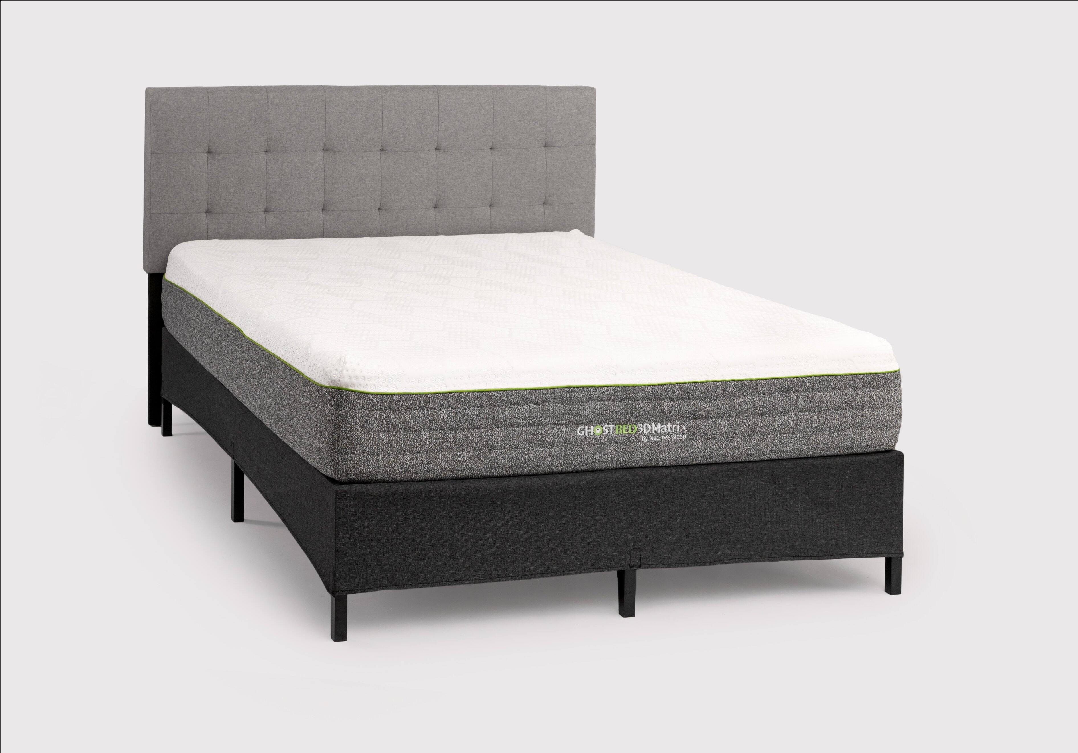 Alt View 26. Ghostbed - All-in-One Metal Foundation - Twin XL - Black.