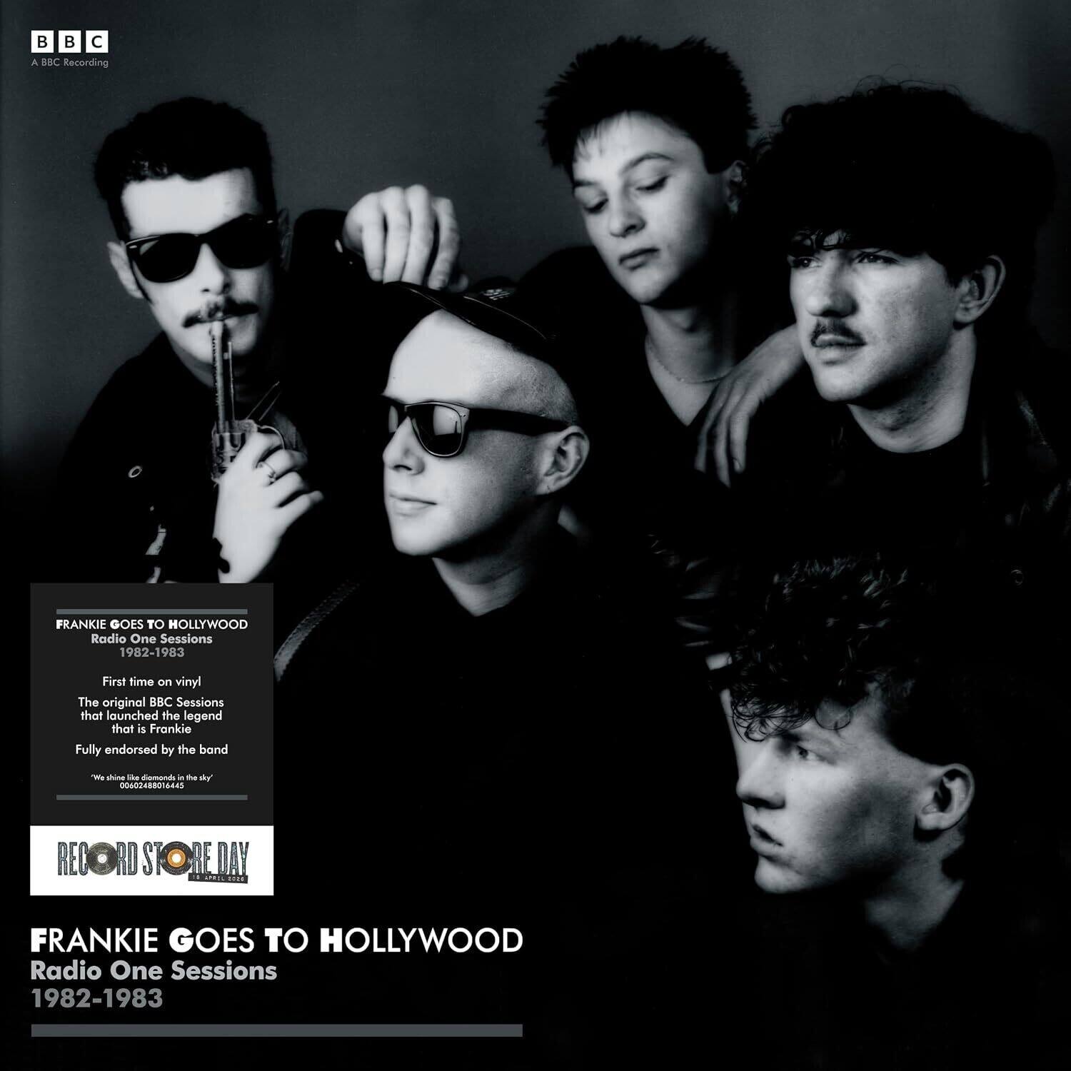 A BBC Recording

FRANKIE GOES TO HOLLYWOOD Radio One Sessions 1982-1983

First time on vinyl The original BBC Sessions that launched the legend that is Frankie Fully endorsed by the band

"No shine like diamonds in the sky"

RECORD STORE DAY 18 APRIL

FRANKIE GOES TO HOLLYWOOD Radio One Sessions 1982-1983