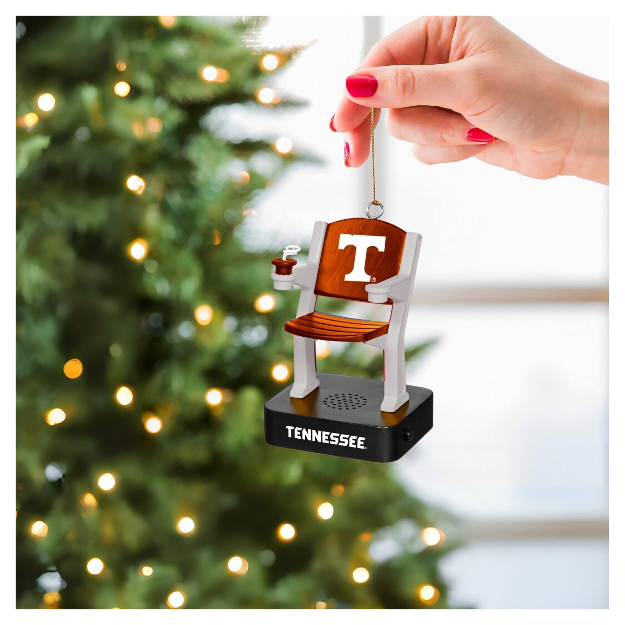 Alt View 1. Evergreen Enterprises - Tennessee Volunteers Stadium Seat Ornament with Sound - Multicolor.