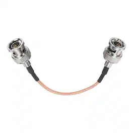 Unique Bargains - 0.33FT 3G-SDI Cable BNC Male to Male HD-SDI RG179 Coaxial Video Jumper for CCTV Monitor - Orange