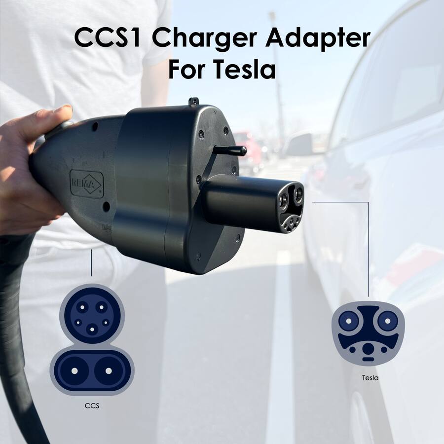 Css Adapter For Tesla Rexing CCS to Tesla Electric Vehicle (EV) Charger Adapter for Tesla ...
