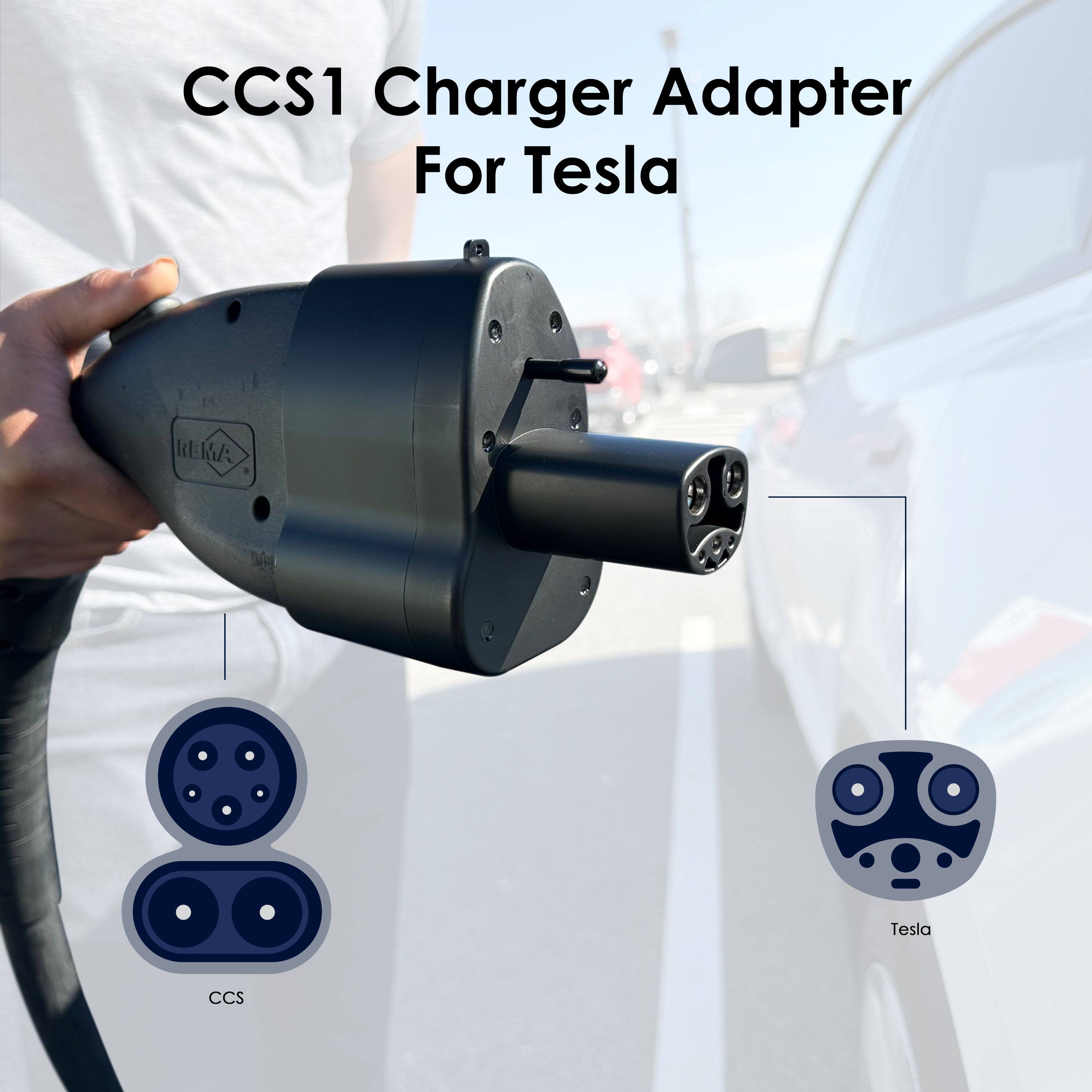 CCS1 Charger Adapter For Tesla

CCS

Tesla
