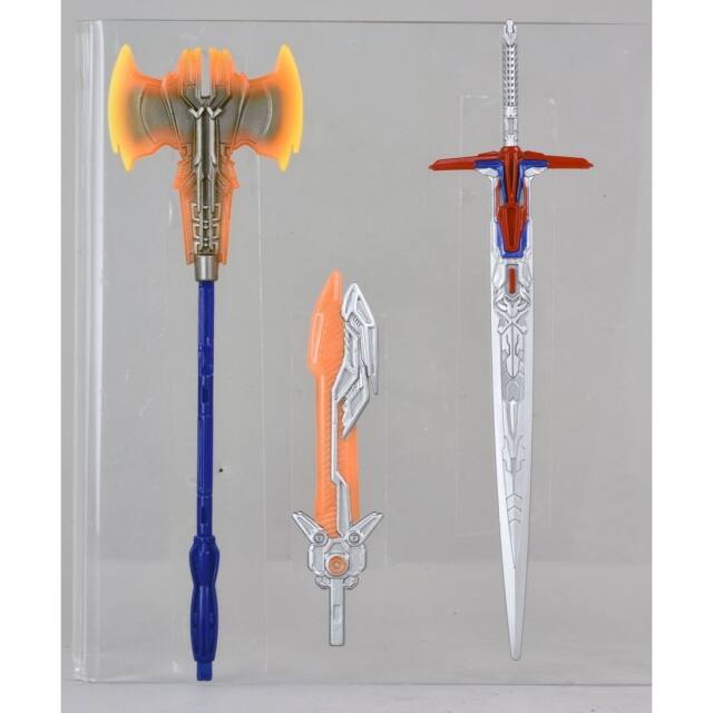 Alt View 6. Transformers - TLK-15 DX Caliber Optimus Prime with Limited Edition Weapon | Transformers the Last Knight Premier Edition.