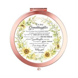 Earthley Blooms - Gifts For Daughter From Mom Birthday Mother Wedding Gift To My Compact Mirror - Granddaughter