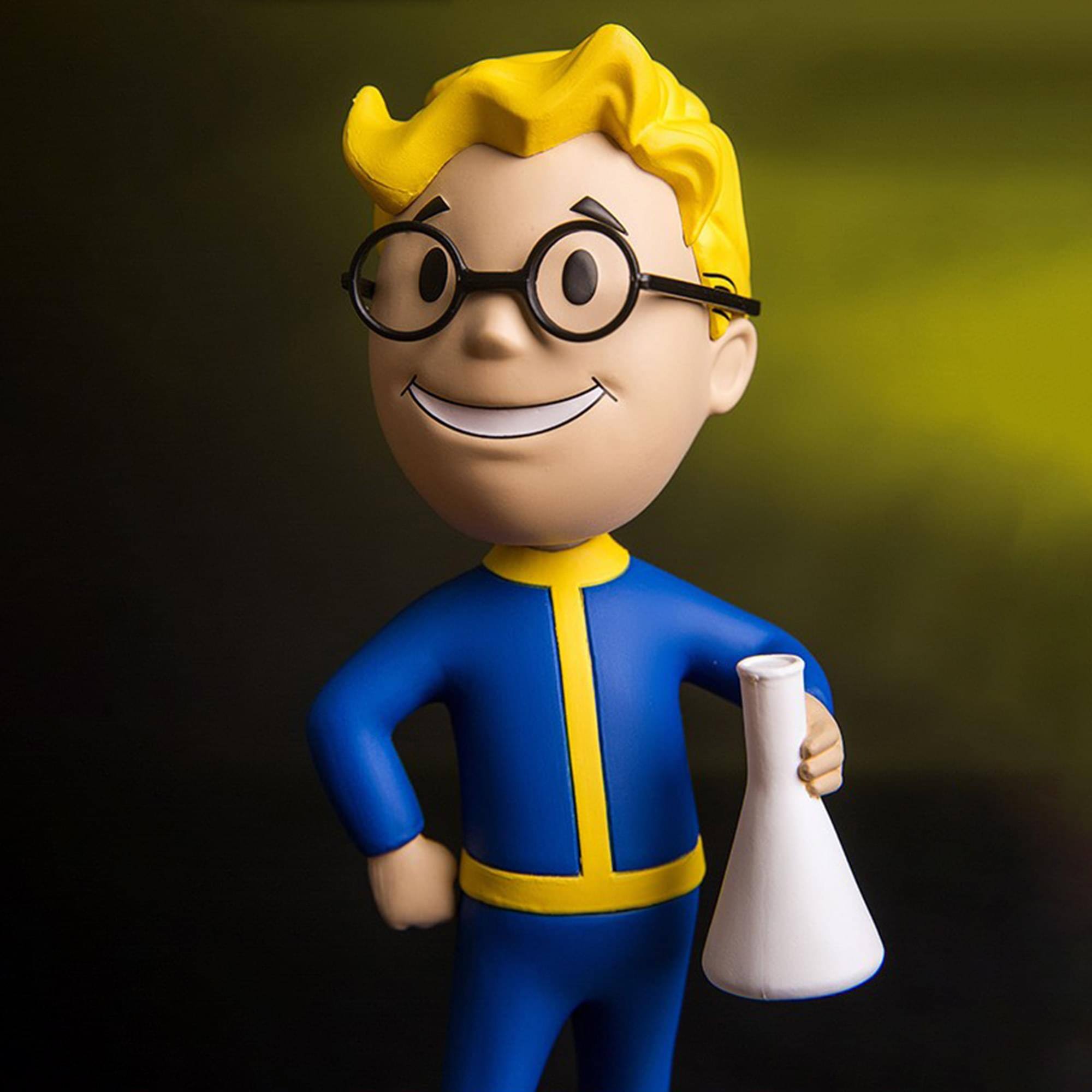 Alt View 1. Fallout - Fallout 4 Vault Boy 111 Science 5 Inch PVC Bobblehead - Blue.