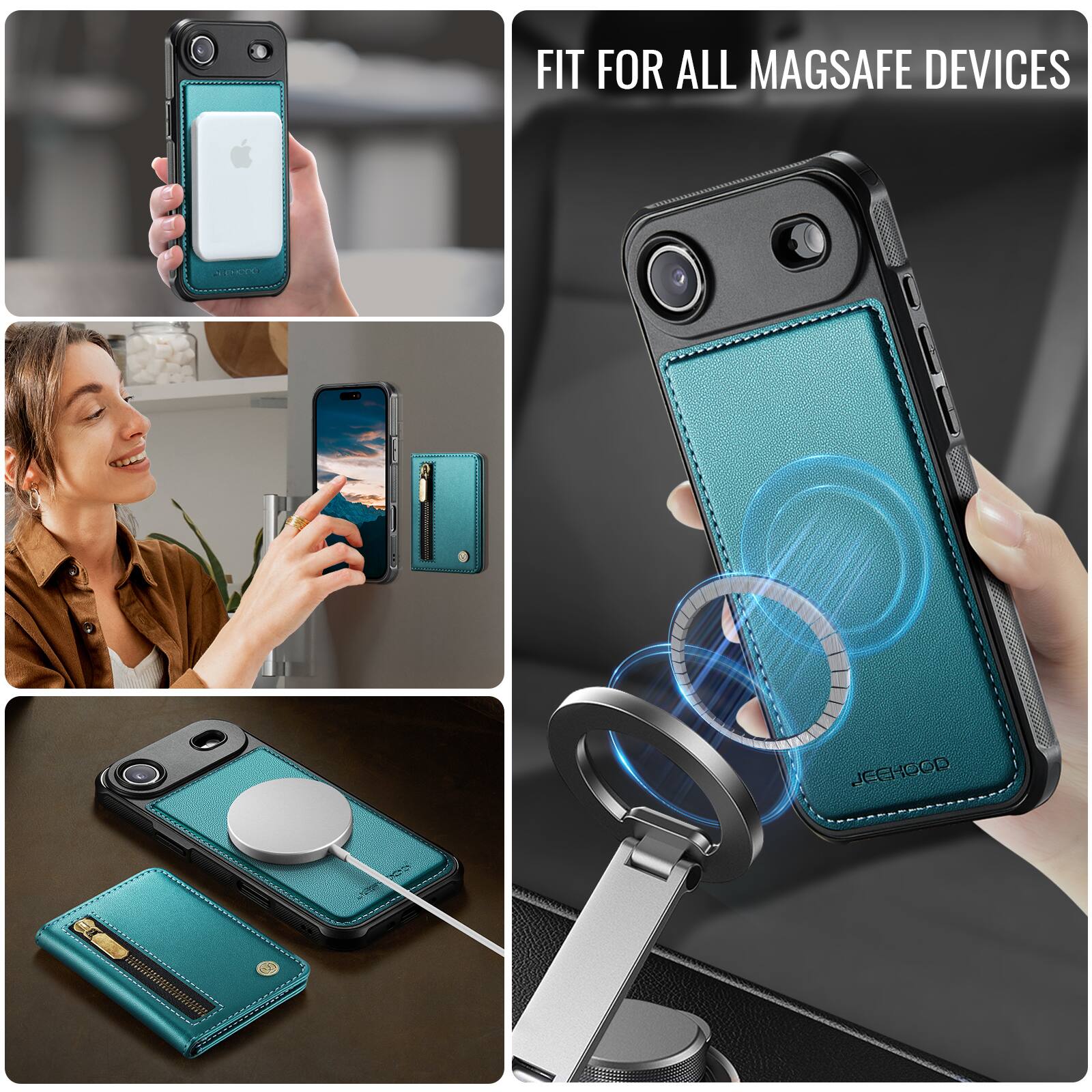 FIT FOR ALL MAGSAFE DEVICES

JEEHOOD
