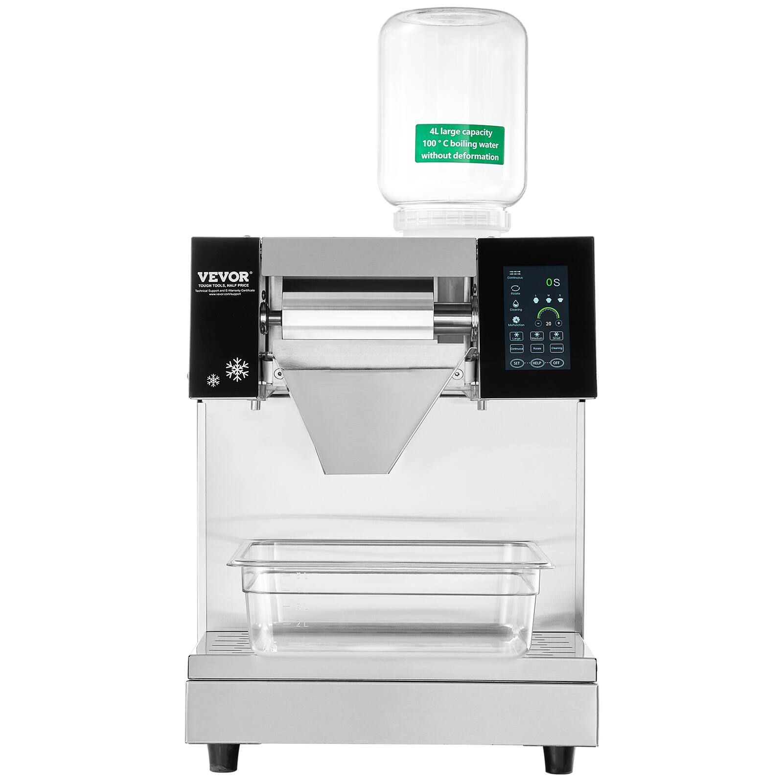 4L large capacity 100°C boiling water without deformation

VEVOR - TOOLS HILF FREE lettin Lassia ml News Certicate 

Contrated from
os
Quentry
-
