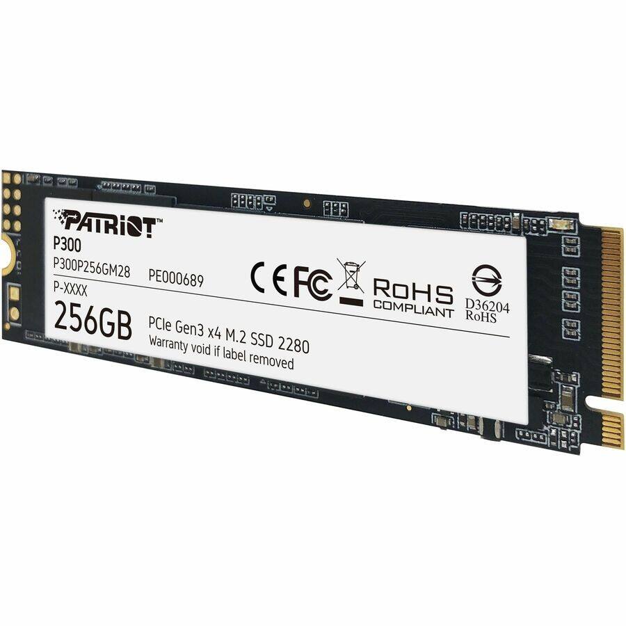Patriot P300 M.2 2280 256GB PCIe Gen3 x4, NVMe 1.3 Internal Solid