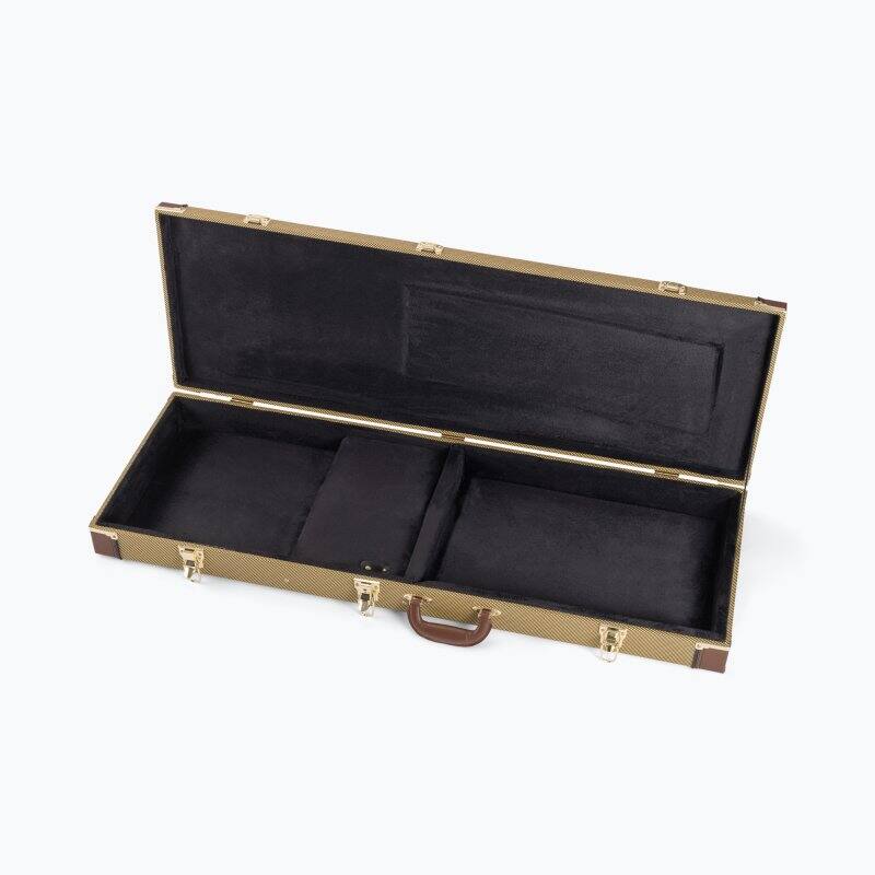 Alt View 3. On Stage Stands - On-Stage GCE6000T Electric Guitar Hard Case, Tweed - Black.