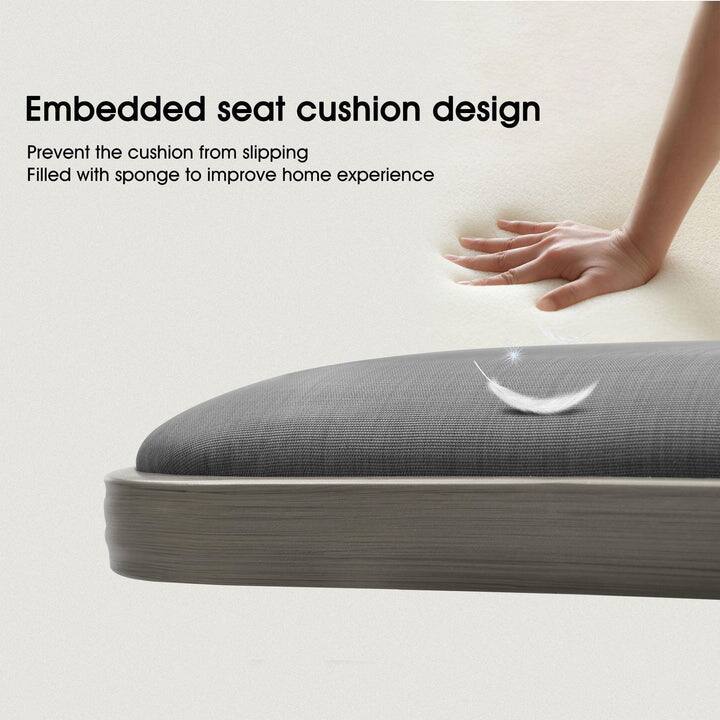 Embedded seat cushion design

Prevent the cushion from slipping

Filled with sponge to improve home experience