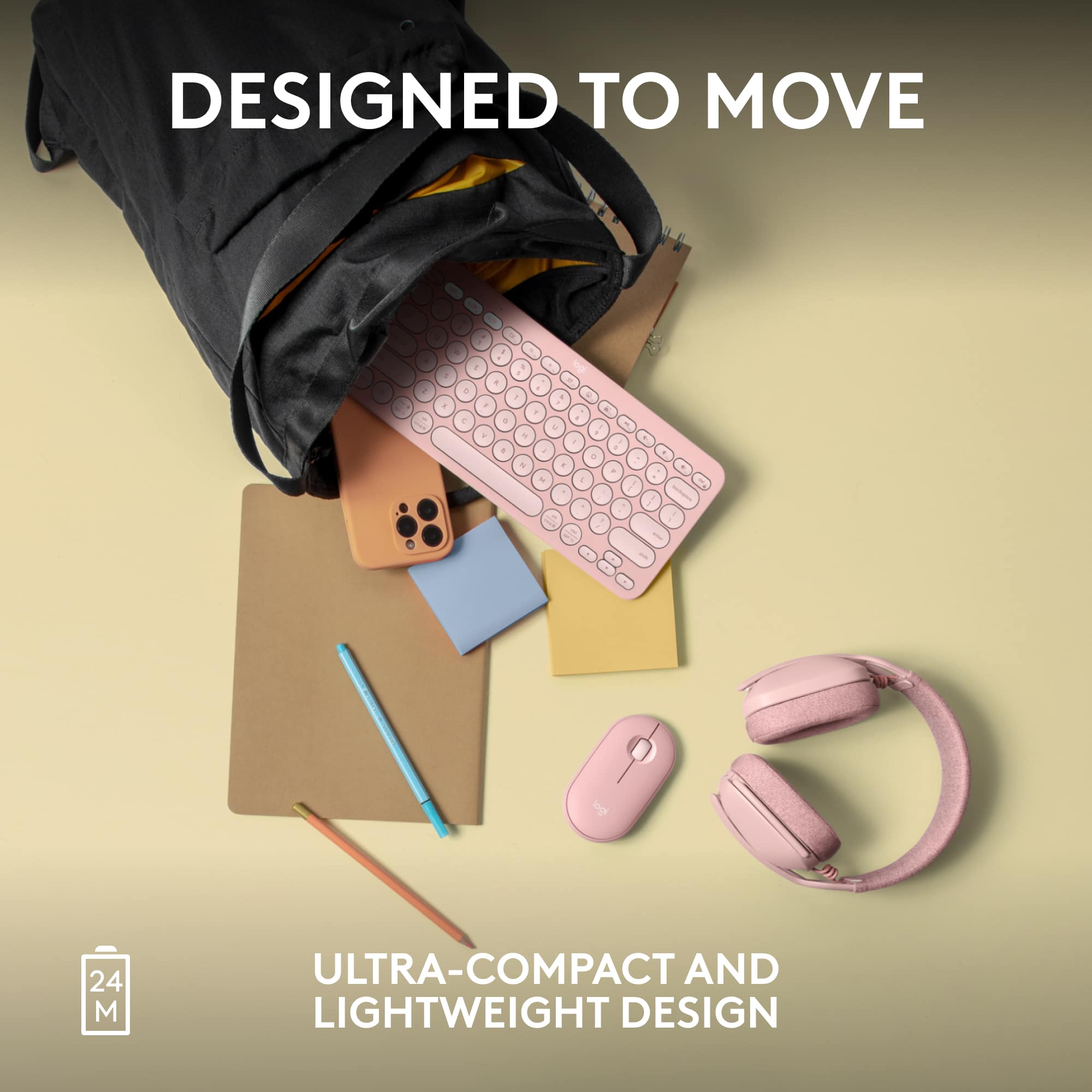 Designed to Move: Ultra-Compact and Lightweight Design