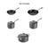 Alt View Zoom 17. Tramontina - 8PC Hard Anodized Cookware Set - Gray.