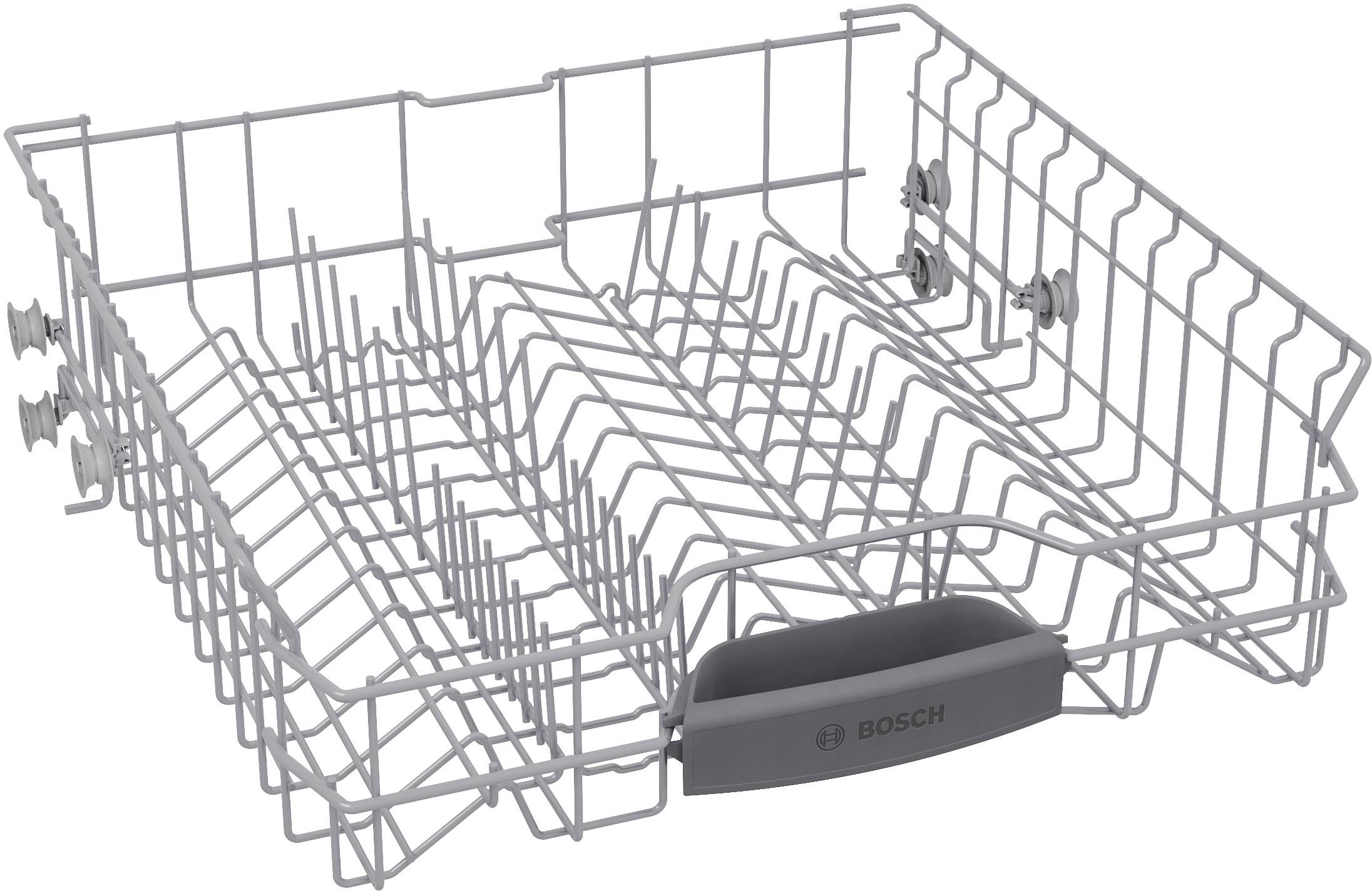 Alt View 6. Bosch - 100 Series 24" Top Control Smart Built-in Stainless Steel Tub Dishwasher with PrecisionWash, 48 dBA - Custom Panel Ready.