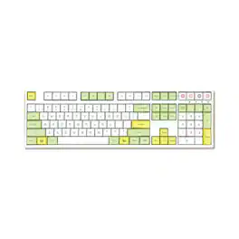 Dazzling Pops - BANANA THEMED PBT DYE KEYCAPS - Yellow