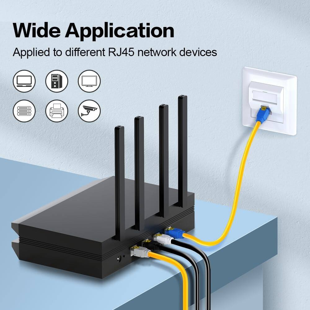 Wide Application  
Applied to different RJ45 network devices