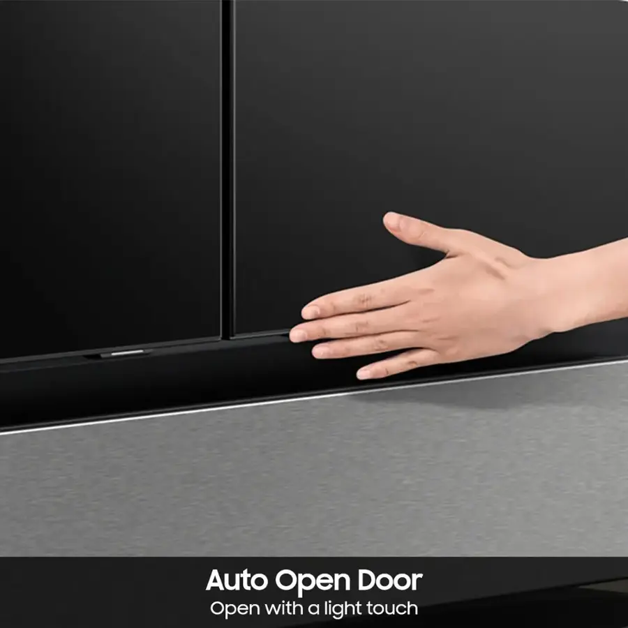 Auto Open Door: Open with a light touch.