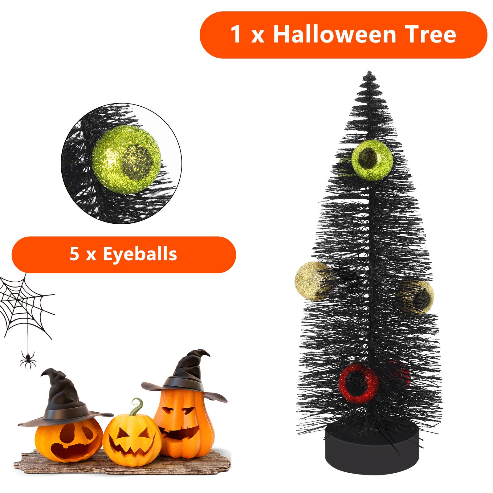 1 x Halloween Tree  
5 x Eyeballs