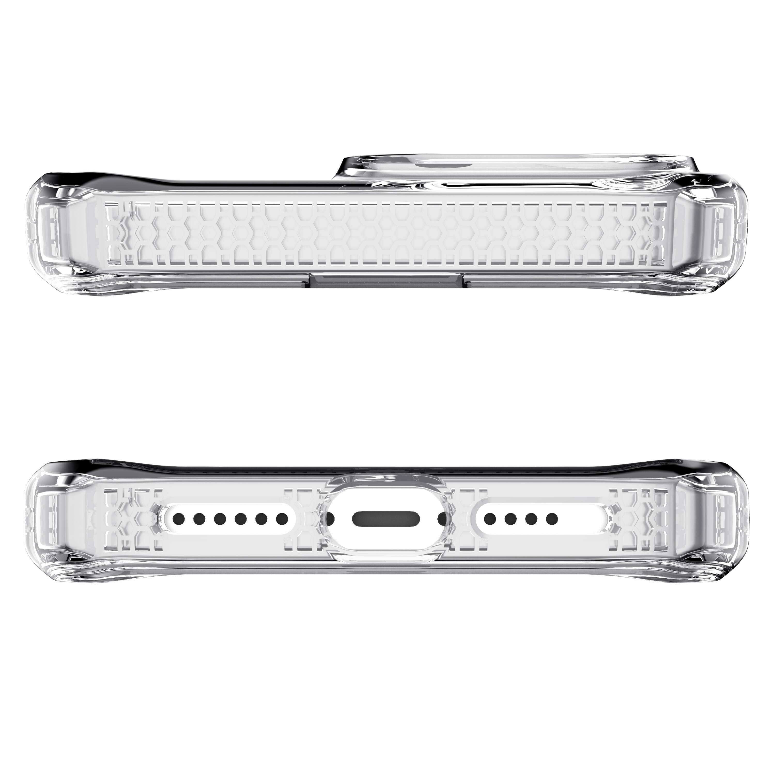 Alt View 1. Itskins - Spectrum R Clear Case for Apple iPhone 14 Plus.