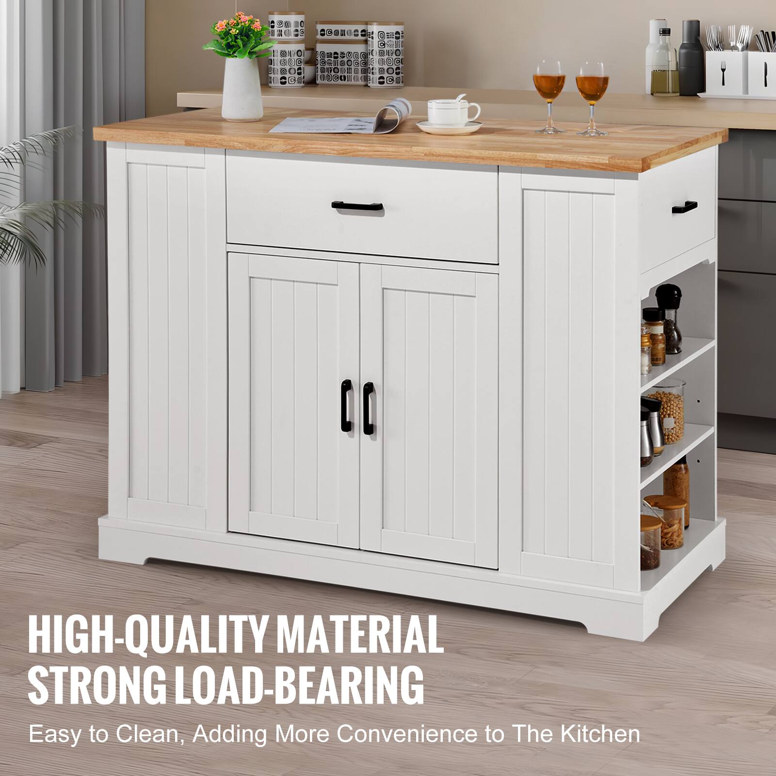 HIGH-QUALITY MATERIAL
STRONG LOAD-BEARING
Easy to Clean, Adding More Convenience to The Kitchen