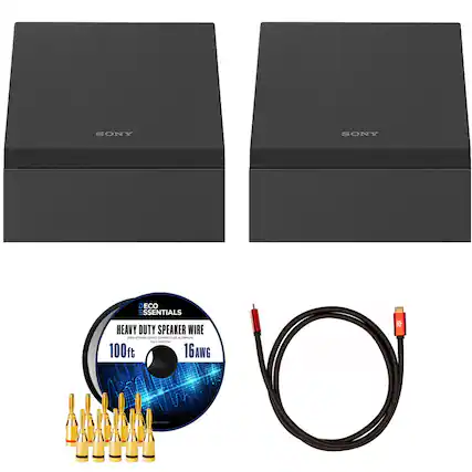 SONY ECO ESSENTIALS HEAVY DUTY SPEAKER WIRE 100ft 16AWG