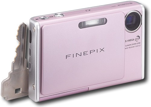 Best Buy: Fuji FinePix 5.1-Megapixel Digital Camera Pink Z3