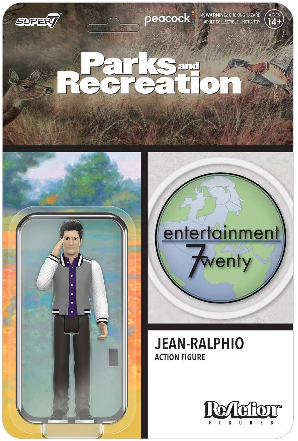 Super7 - Parks And Recreation - ReAction Wv3 - Jean-Ralphio - COLLECTIBLES