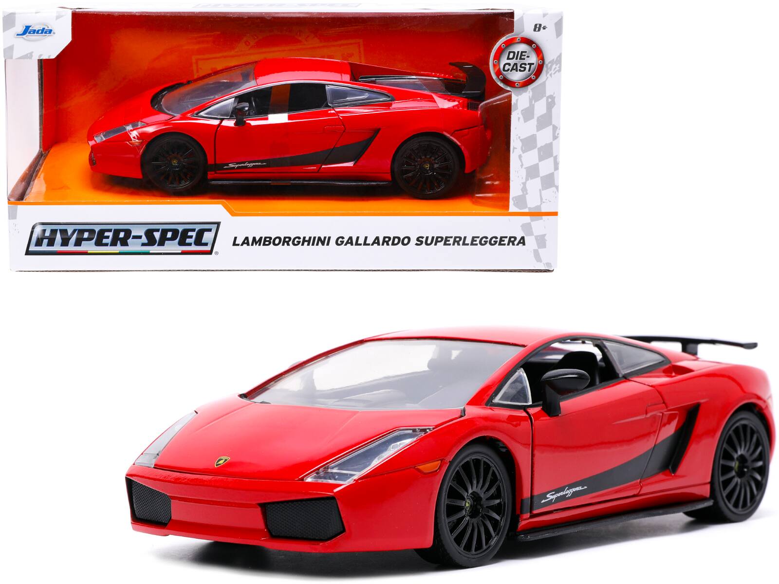Jada B+ DIE-CAST Hyper-Spec Lamborghini Gallardo Superleggera
