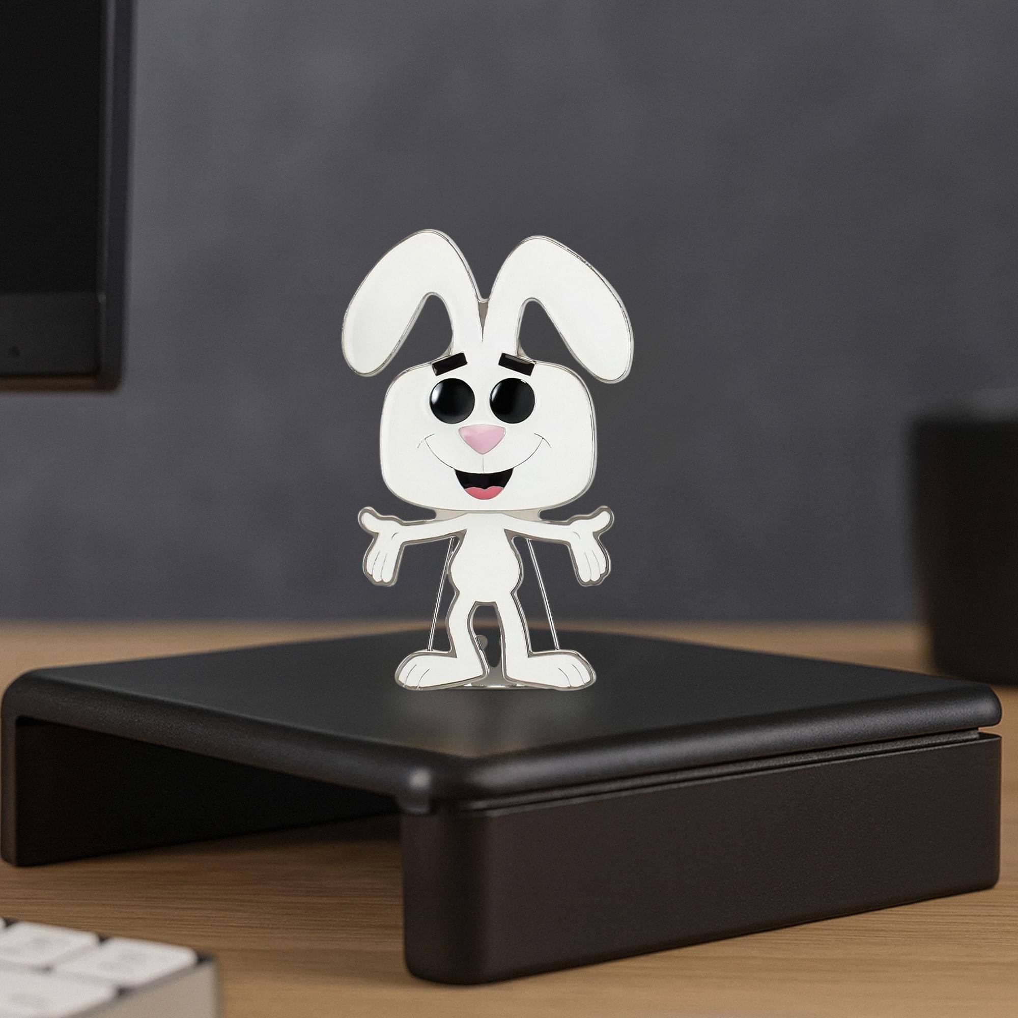 Alt View 2. Funko - Trix Ad Icons 3-Inch Funko POP Pin | Rabbit - White.