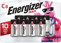 Energizer - MAX C Batteries (8 Pack), C Cell Alkaline Batteries - Front_Zoom