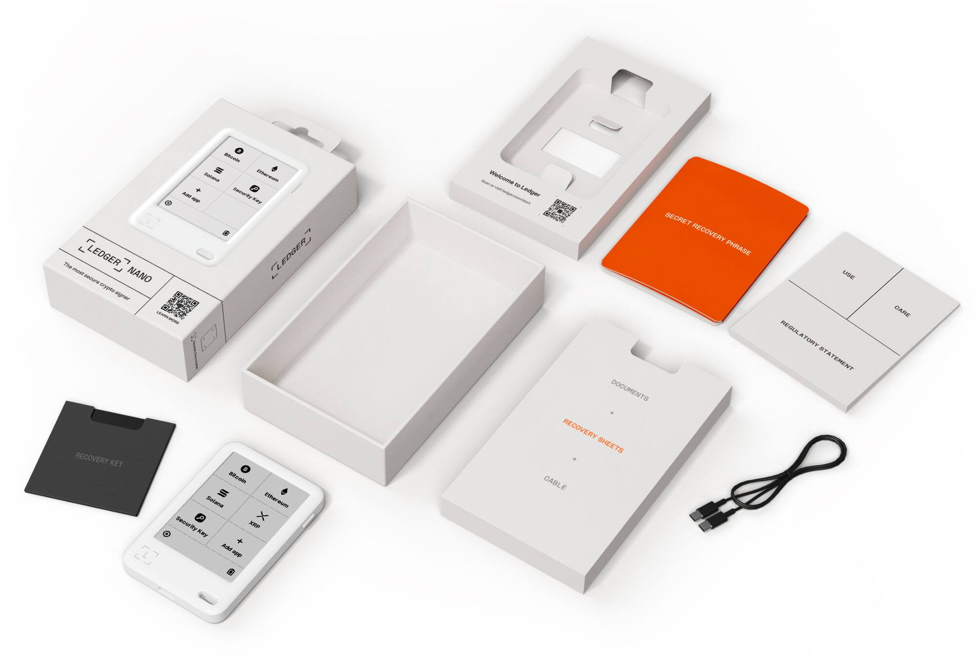 - Ethereum + Security
- Say EDGER Tha LEDGER muan NANO saune drypto signer AR
- RECOVERY KEY Boo Colana Ethereum x Security KWVP Key + Ad ape Welcome A
- 1 Ledger BE SECRET RECOVERY PHRASE DOCUMENTS RECOVERY SHEETS CABLE LITE REGULATORY PRERICAL STATEMENT CAPE

Corrected text:

- Ethereum + Security
- Say EDGER Tha LEDGER muan NANO saune drypto signer AR
- RECOVERY KEY Boo Colana Ethereum x Security KWVP Key + Ad ape Welcome A
- 1 Ledger BE SECRET RECOVERY PHRASE DOCUMENTS RECOVERY SHEETS CABLE LITE REGULATORY PRERICAL STATEMENT CAPE