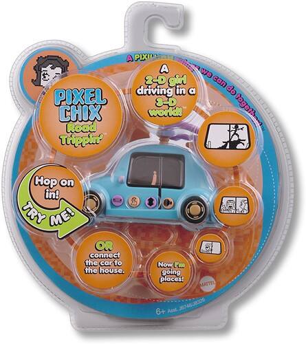 Best Buy: Mattel Pixel Chix Road Trippin' Vehicle Blue J8326