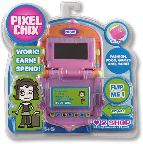 Front Standard. Mattel - Pixel Chix Love 2 Shop Mall: Pet Shop and Boutique.