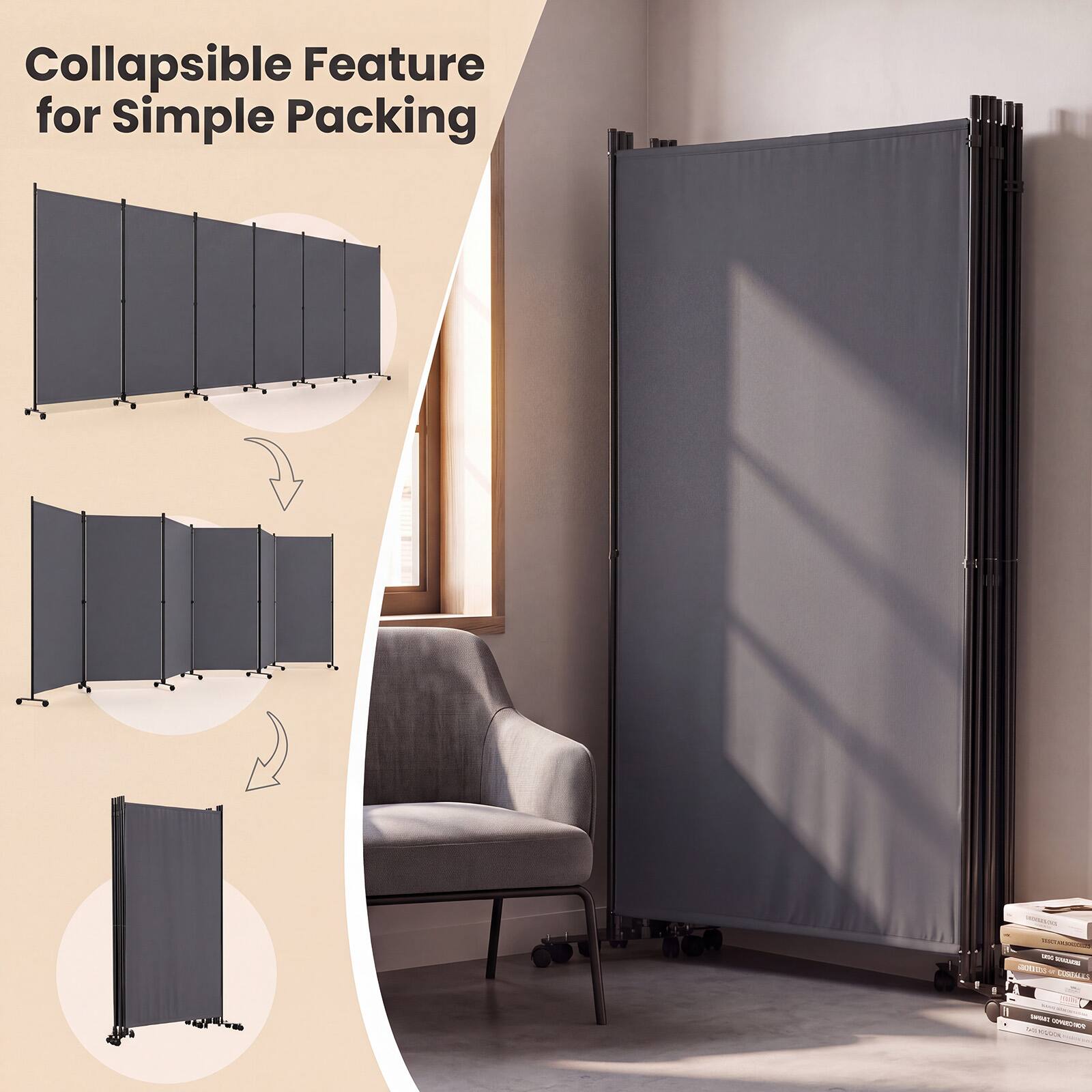 Collapsible Feature for Simple Packing