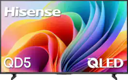 Hisense - 75" Class QD5 Hi-QLED Series 4K UHD Smart Roku TV (2026)