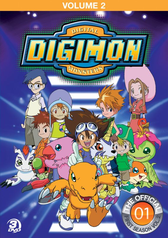 Digimon: Digital Monsters - The Offical First Season, Vol. 2 [3 Discs] [DVD]